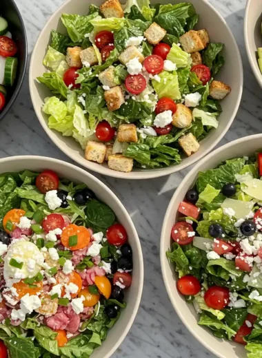 Fresh Summer Salads – A Variety of Vibrant, Colorful Dishes