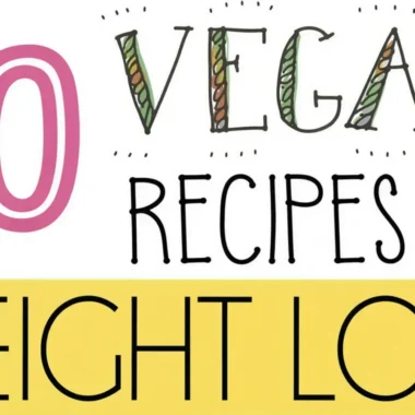 Colorful spread of vegetarian weight loss dinner recipes featuring vibrant vegetables and legumes.