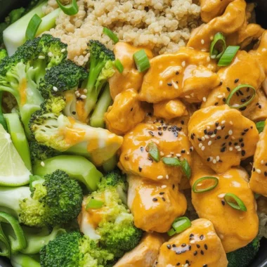 Delicious low-calorie chicken dinner plate for weight loss meal prep.